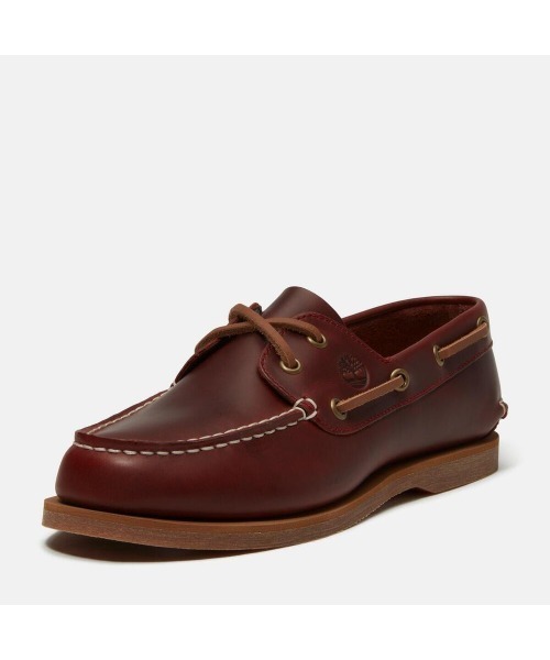Timberland（ティンバーランド）の「シーダー ベイ エッセンシャル ボート シューズ レディース（モカシン/デッキシューズ・レディース・バーガンディー・23.0cm/22.5cm/24.0cm/23.5cm）」の10枚目の写真