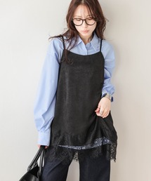 AMELY（エミリー）の「レースレイヤード キャミソール（キャミソール）」