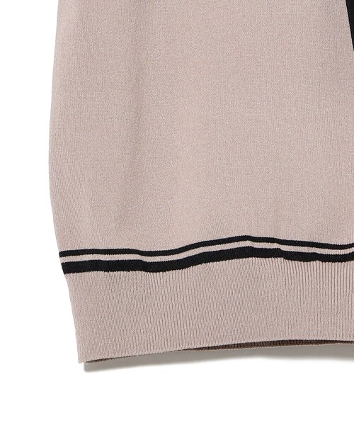 BEAMS HEART(ビームスハート)の「配色 ボウタイ プルオーバー(Tシャツ/カットソー・レディース・ホワイト/ネイビー/ベージュ・FREE)」の19枚目の写真
