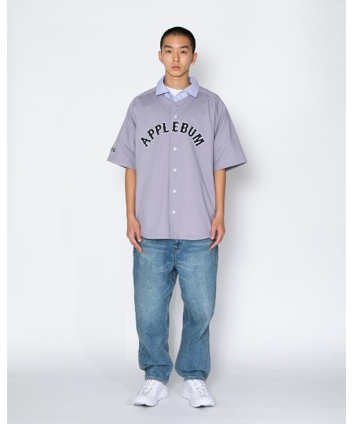 APPLEBUM(アップルバム)の「Baseball Shirt(シャツ/ブラウス・メンズ・グレー・MEDIUM/LARGE/X-LARGE)」の2枚目の写真