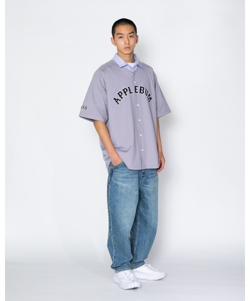 APPLEBUM(アップルバム)の「Baseball Shirt(シャツ/ブラウス・メンズ・グレー・MEDIUM/LARGE/X-LARGE)」の7枚目の写真