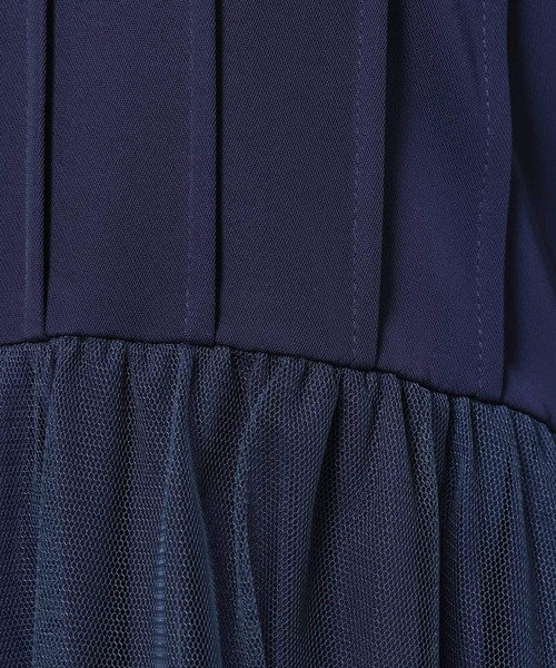 HARE（ハレ）の「シアーチュールプリーツワンピース(HARE)（ワンピース・レディース・ブラック/ブルー/イエロー・SMALL/LARGE）」の21枚目の写真