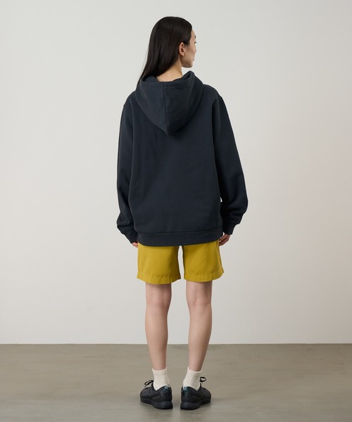Gramicci（グラミチ）の「TURTLE HOODED SWEATSHIRT｜タートルフーデッドスウェットシャツ（パーカー・メンズ・レッド/ヘザーグレー/ブラック・S/M/L/XL/XXL）」の6枚目の写真