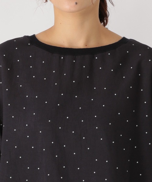 studio CLIP（スタディオクリップ）の「リネン混アソートシアーTブラウス（シャツ/ブラウス・レディース・その他2/その他1/オフホワイト・FREE）」の19枚目の写真