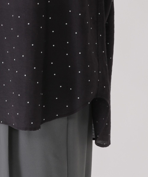 studio CLIP（スタディオクリップ）の「リネン混アソートシアーTブラウス（シャツ/ブラウス・レディース・その他2/その他1/オフホワイト・FREE）」の21枚目の写真