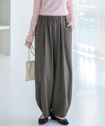 サラリ快適ビンテージカーブパンツ股下66cm