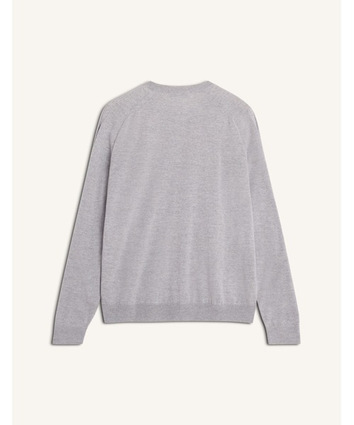 Maison Kitsune（メゾンキツネ）の「FOX HEAD FINE MERINO CARDIGAN（カーディガン/ボレロ・メンズ・霜降りグレー・L/M/S）」の2枚目の写真