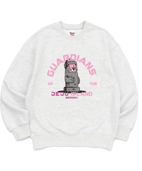 BERNI(ベルニ)の「チェジュ BERNI ハルバン スウェット (ライトグレー)(スウェット・レディース・その他・SMALL/MEDIUM/X-LARGE/LARGE)」の1枚目の写真
