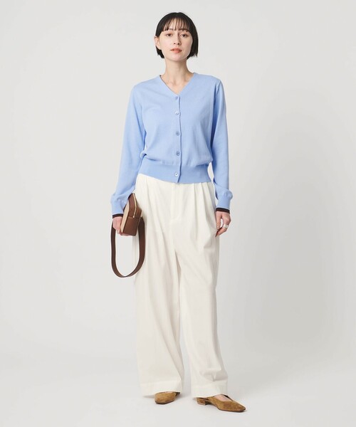 UNITED ARROWS（ユナイテッドアローズ）の「ツイル ダブルタック イージーパンツ OFF WHITE（その他パンツ・レディース・オフホワイト・34/36/38）」の7枚目の写真