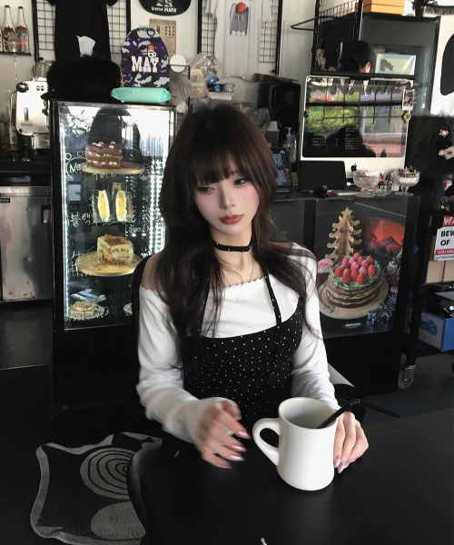 CATTLINE(カトリン)の「レースミニ星Tシャツブラック(Tシャツ/カットソー・レディース・ブラック・FREE)」の12枚目の写真