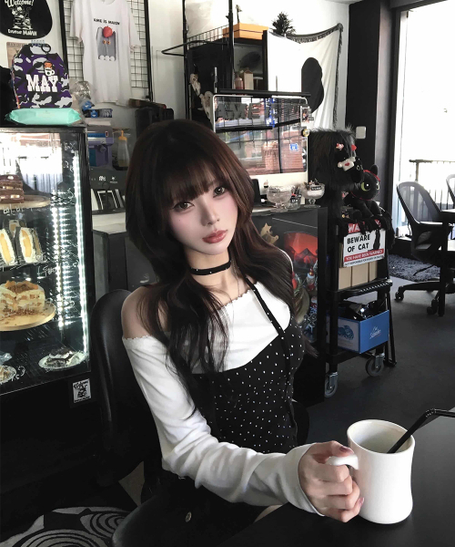 CATTLINE(カトリン)の「レースミニ星Tシャツブラック(Tシャツ/カットソー・レディース・ブラック・FREE)」の13枚目の写真