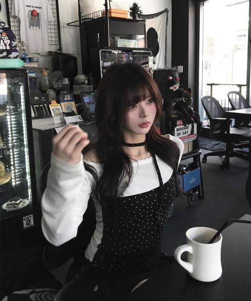 CATTLINE(カトリン)の「レースミニ星Tシャツブラック(Tシャツ/カットソー・レディース・ブラック・FREE)」の14枚目の写真