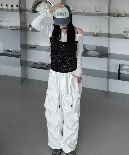 CATTLINE(カトリン)の「レースミニ星Tシャツブラック(Tシャツ/カットソー・レディース・ブラック・FREE)」の17枚目の写真