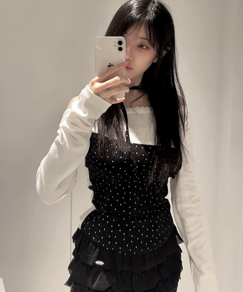 CATTLINE(カトリン)の「レースミニ星Tシャツブラック(Tシャツ/カットソー・レディース・ブラック・FREE)」の19枚目の写真