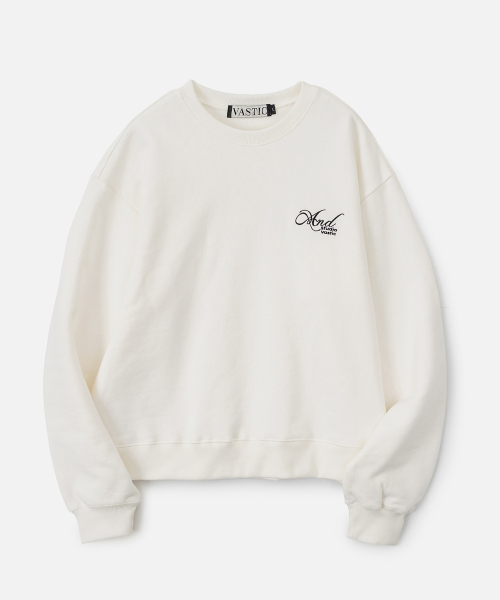 VASTIC(バスティック)の「エンドセットアップ スウェット_アイボリー(スウェット・メンズ・アイボリー・MEDIUM/LARGE/X-LARGE)」の1枚目の写真