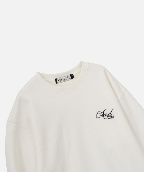 VASTIC(バスティック)の「エンドセットアップ スウェット_アイボリー(スウェット・メンズ・アイボリー・MEDIUM/LARGE/X-LARGE)」の3枚目の写真
