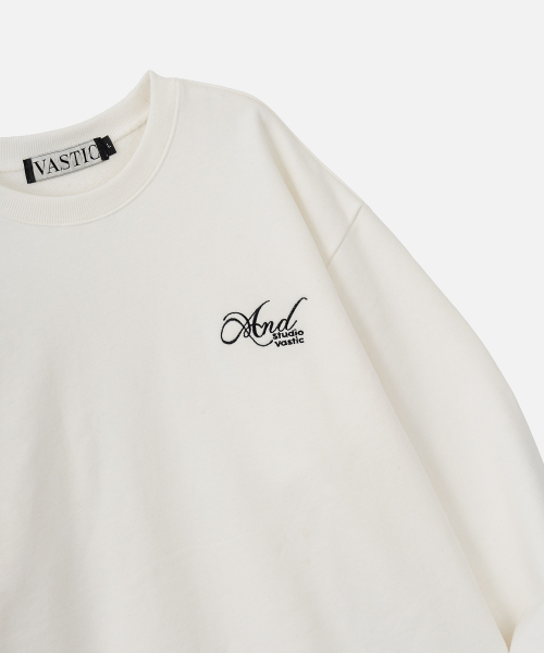 VASTIC(バスティック)の「エンドセットアップ スウェット_アイボリー(スウェット・メンズ・アイボリー・MEDIUM/LARGE/X-LARGE)」の4枚目の写真