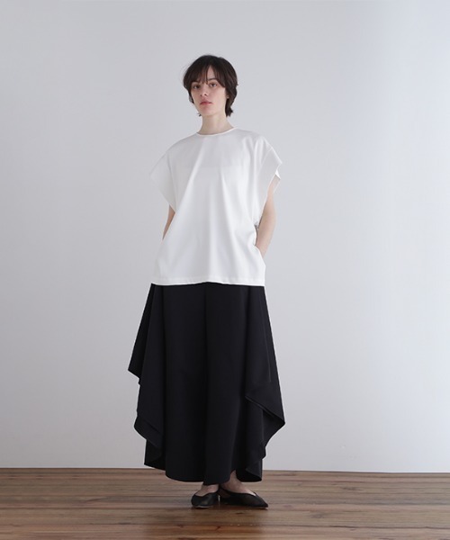 LE PHIL(ルフィル)の「◆2WAYツイルブラウス(シャツ/ブラウス・レディース・ネイビー/ホワイト/ブラック・F)」の19枚目の写真