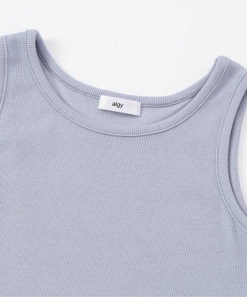 algy（アルジー）の「オフショルリブT&タンクセット（アンサンブル・キッズ・サックスブルー/アイボリー/チャコール・160/150/140/130）」の11枚目の写真