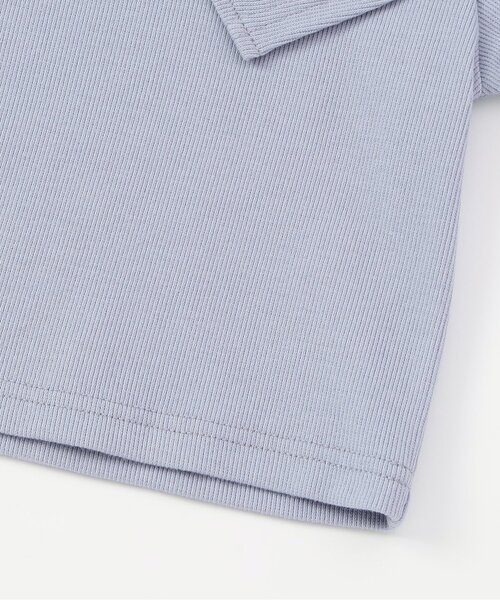 algy（アルジー）の「オフショルリブT&タンクセット（アンサンブル・キッズ・サックスブルー/アイボリー/チャコール・160/150/140/130）」の21枚目の写真