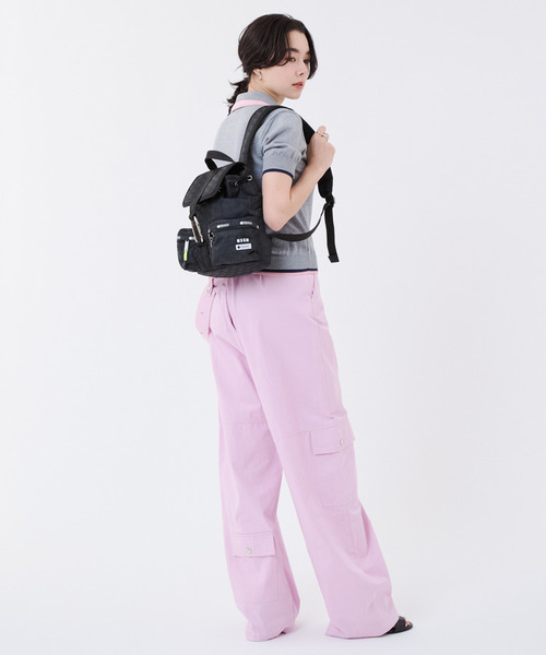 LeSportsac(レスポートサック)の「MSGM VOYAGER BACKPACK ボヤージャーブラックジャカード(バックパック/リュック・レディース・ブラック・FREE)」の13枚目の写真