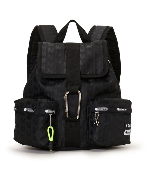 LeSportsac(レスポートサック)の「MSGM VOYAGER BACKPACK ボヤージャーブラックジャカード(バックパック/リュック・レディース・ブラック・FREE)」の10枚目の写真