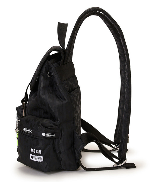 LeSportsac(レスポートサック)の「MSGM VOYAGER BACKPACK ボヤージャーブラックジャカード(バックパック/リュック・レディース・ブラック・FREE)」の9枚目の写真