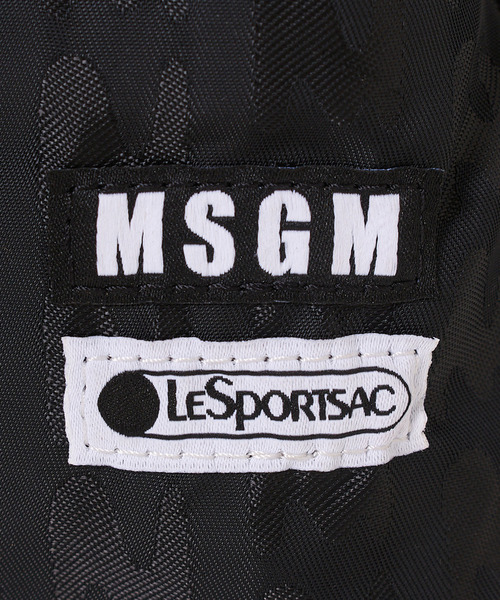 LeSportsac(レスポートサック)の「MSGM VOYAGER BACKPACK ボヤージャーブラックジャカード(バックパック/リュック・レディース・ブラック・FREE)」の3枚目の写真