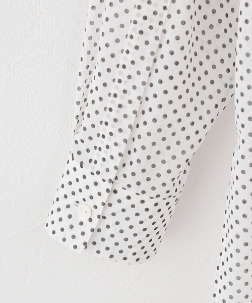 MIOSMOKEY(MIOSMOKEY)の「【MIOSMOKEY/ミオズモーキー】PLAID SHEER LAYEAD SHIRT(シャツ/ブラウス・レディース・ホワイト・FREE)」の12枚目の写真