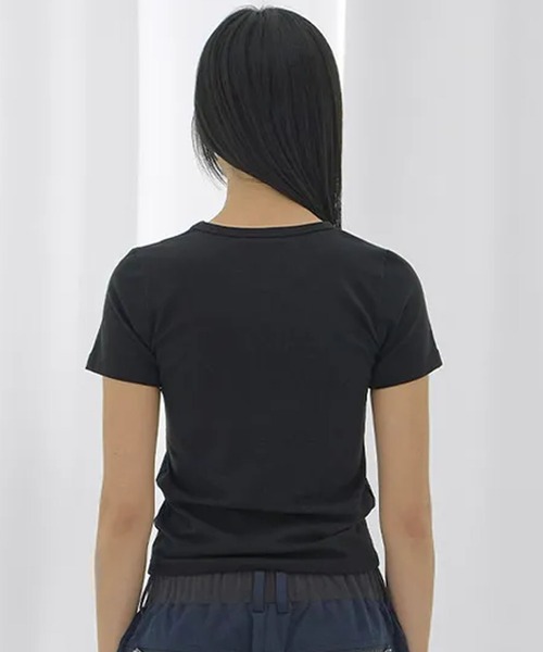 Ada.（エイダ）の「◇FANCYCLUB◇ブランド直輸入正規品/FY クラウド Tシャツ FY CLOUD TEE（Tシャツ/カットソー・レディース・ミント/ブラック・FREE）」の5枚目の写真