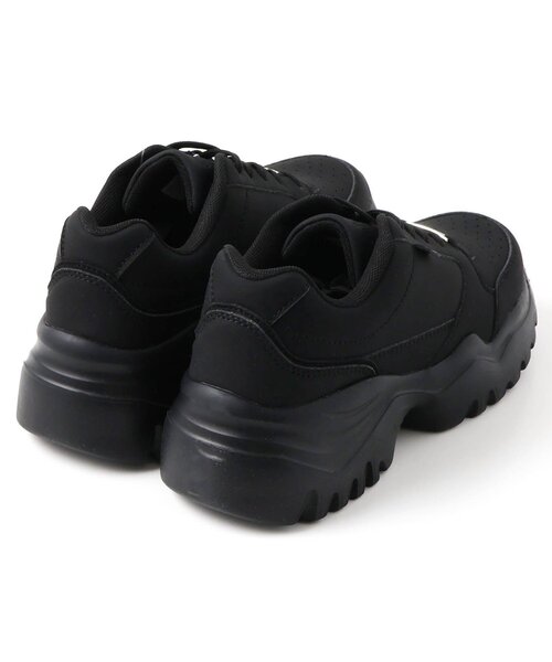 algy（アルジー）の「厚底スニーカー（スニーカー・キッズ・ブラック/オフホワイト・24/23/22/21/20）」の3枚目の写真