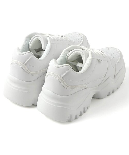 algy（アルジー）の「厚底スニーカー（スニーカー・キッズ・ブラック/オフホワイト・24/23/22/21/20）」の4枚目の写真