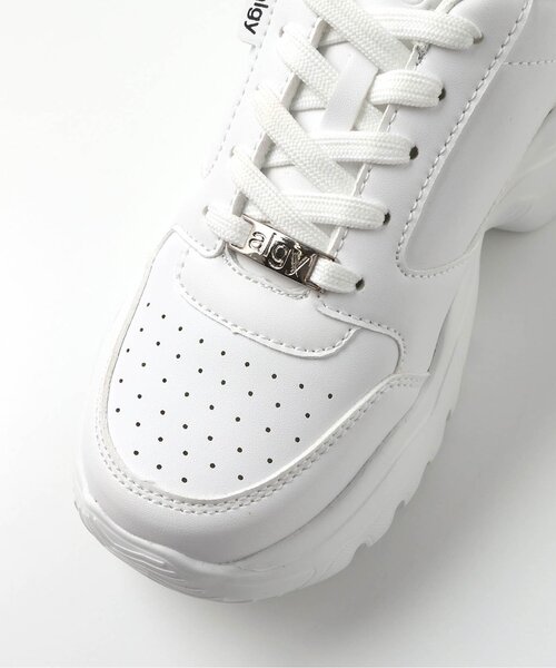 algy（アルジー）の「厚底スニーカー（スニーカー・キッズ・ブラック/オフホワイト・24/23/22/21/20）」の6枚目の写真