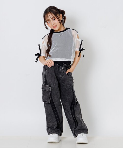 algy(アルジー)の「厚底スニーカー(スニーカー・キッズ・ブラック/オフホワイト・24/23/22/21/20)」の17枚目の写真