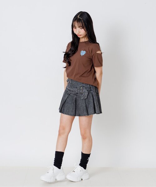 algy(アルジー)の「厚底スニーカー(スニーカー・キッズ・ブラック/オフホワイト・24/23/22/21/20)」の19枚目の写真