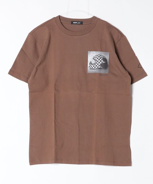 REPLAY（リプレイ）の「T-シャツ（Tシャツ/カットソー・メンズ・ブラック/ホワイト/ウッド・SMALL/LARGE/X-LARGE/XX-LARGE/MEDIUM）」の3枚目の写真