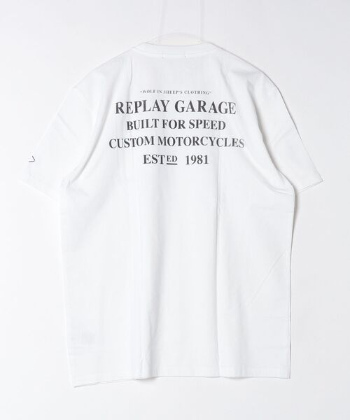 REPLAY（リプレイ）の「T-シャツ（Tシャツ/カットソー・メンズ・ブラック/ホワイト/ウッド・SMALL/LARGE/X-LARGE/XX-LARGE/MEDIUM）」の4枚目の写真