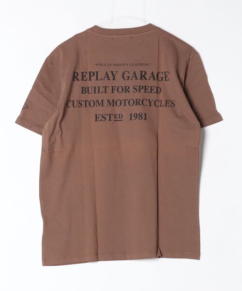 REPLAY（リプレイ）の「T-シャツ（Tシャツ/カットソー・メンズ・ブラック/ホワイト/ウッド・SMALL/LARGE/X-LARGE/XX-LARGE/MEDIUM）」の6枚目の写真