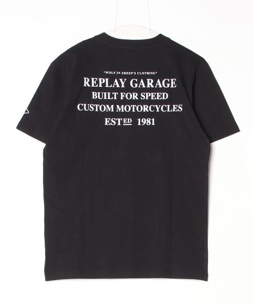 REPLAY（リプレイ）の「T-シャツ（Tシャツ/カットソー・メンズ・ブラック/ホワイト/ウッド・SMALL/LARGE/X-LARGE/XX-LARGE/MEDIUM）」の7枚目の写真