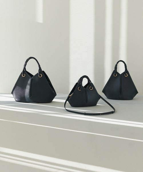 ROPE'（ロペ）の「【teau】navire（ナビーレ） TOTE BAG Large（ハンドバッグ・レディース・ネイビー/オフホワイト・FREE）」の11枚目の写真
