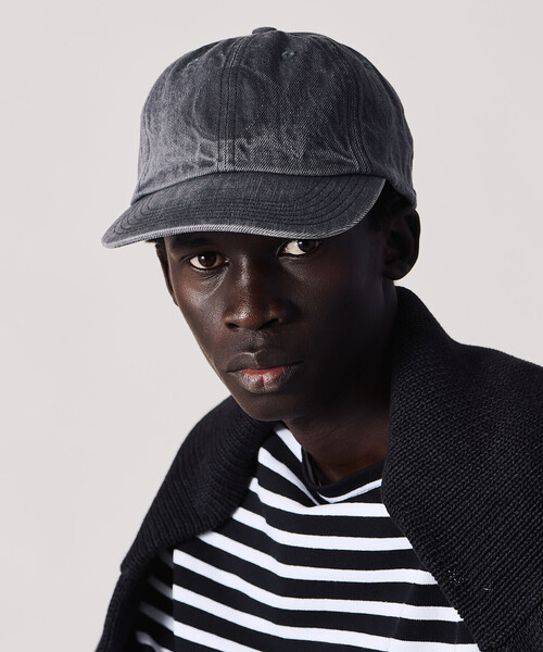 KIJIMA TAKAYUKI(キジマ タカユキ)の「KIJIMA TAKAYUKI | スラブデニム 6Pキャップ MEN(キャップ・メンズ・ブルー/ダークグレー・F)」の3枚目の写真