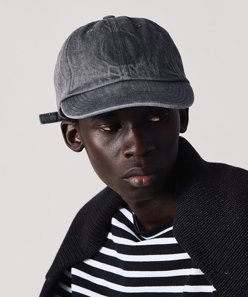 KIJIMA TAKAYUKI(キジマ タカユキ)の「KIJIMA TAKAYUKI | スラブデニム 6Pキャップ MEN(キャップ・メンズ・ブルー/ダークグレー・F)」の12枚目の写真