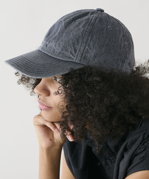 KIJIMA TAKAYUKI(キジマ タカユキ)の「KIJIMA TAKAYUKI | スラブデニム 6Pキャップ MEN(キャップ・メンズ・ブルー/ダークグレー・F)」の15枚目の写真