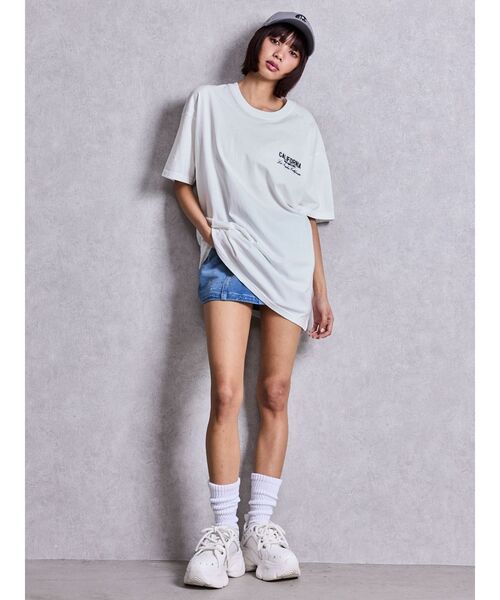 GYDA（ジェイダ）の「GG bijou designスニーカー（スニーカー・レディース・オフホワイト/ブラック・LARGE/MEDIUM/SMALL）」の5枚目の写真