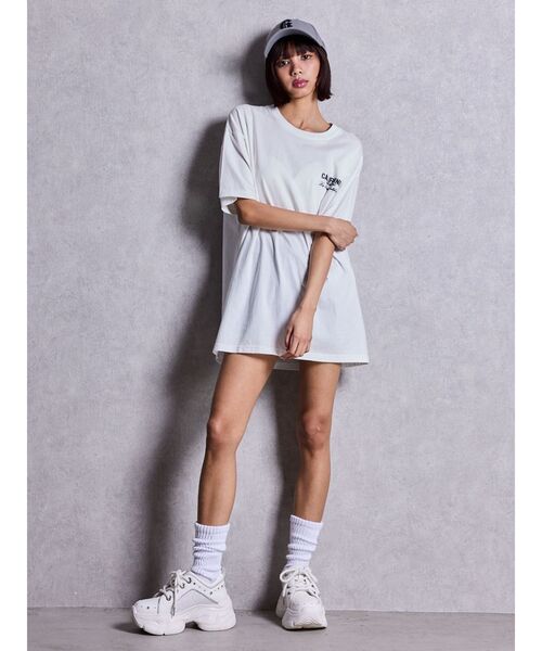 GYDA（ジェイダ）の「GG bijou designスニーカー（スニーカー・レディース・オフホワイト/ブラック・LARGE/MEDIUM/SMALL）」の6枚目の写真