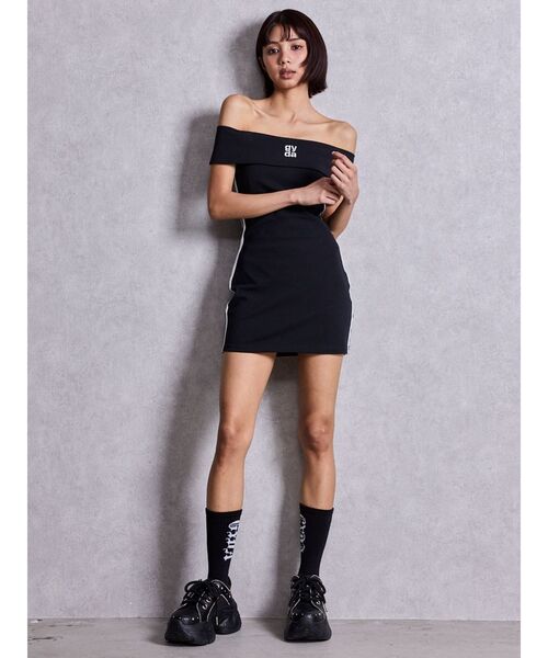 GYDA（ジェイダ）の「GG bijou designスニーカー（スニーカー・レディース・オフホワイト/ブラック・LARGE/MEDIUM/SMALL）」の15枚目の写真