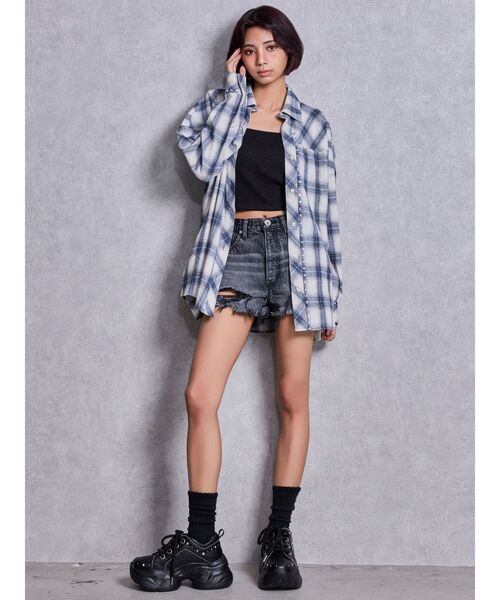 GYDA（ジェイダ）の「GG bijou designスニーカー（スニーカー・レディース・オフホワイト/ブラック・LARGE/MEDIUM/SMALL）」の17枚目の写真