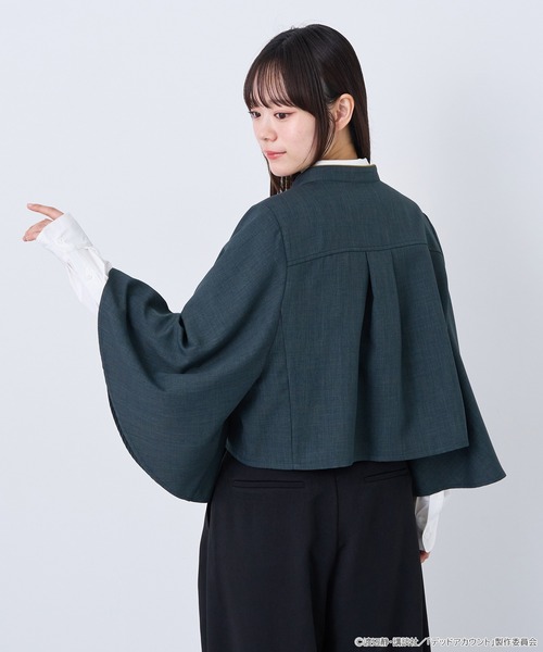 earth music&ecology（アースミュージックアンドエコロジー）の「弥電学園 制服イメージ ブラウス（シャツ/ブラウス・レディース・グリーン・FREE）」の13枚目の写真