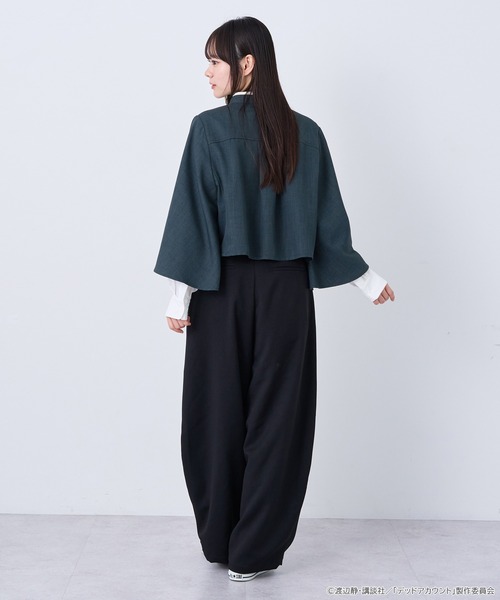 earth music&ecology（アースミュージックアンドエコロジー）の「弥電学園 制服イメージ ブラウス（シャツ/ブラウス・レディース・グリーン・FREE）」の16枚目の写真