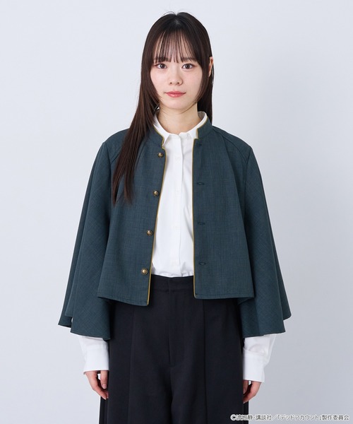 earth music&ecology（アースミュージックアンドエコロジー）の「弥電学園 制服イメージ ブラウス（シャツ/ブラウス・レディース・グリーン・FREE）」の17枚目の写真